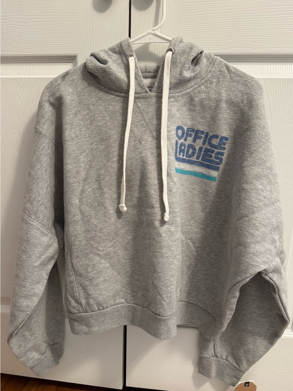 PODSWAG The Office Ladies: Retro Camp Crop Hoodie